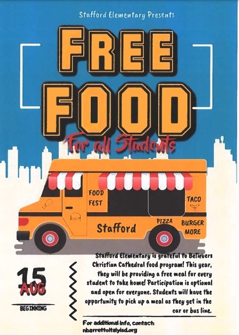 Free Food Stafford