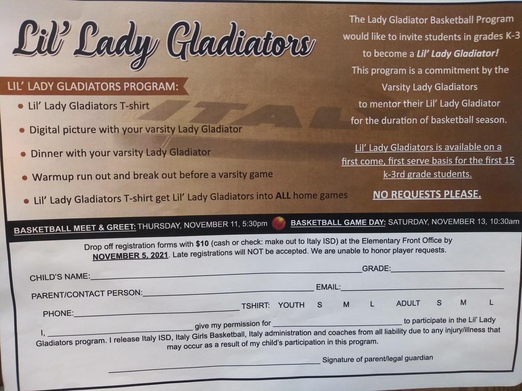 Lil' Lady Gladiators