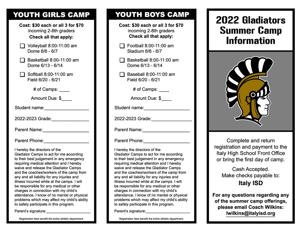 Camp Brochure