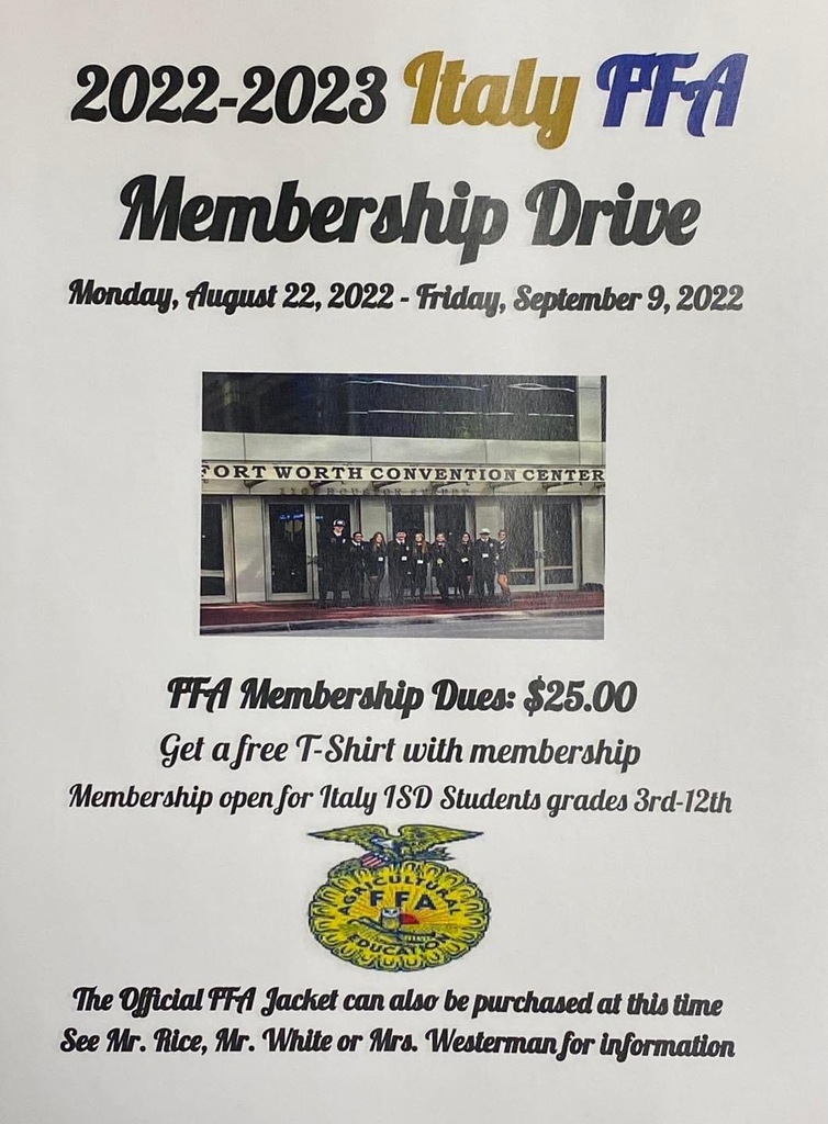 FFA Membership Drive